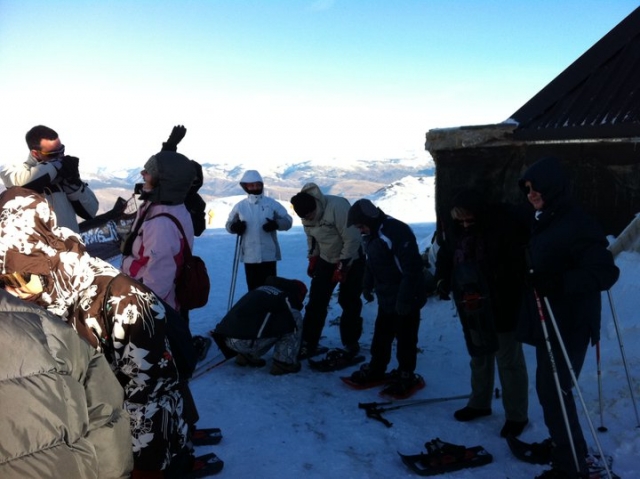 actividades en la nieve